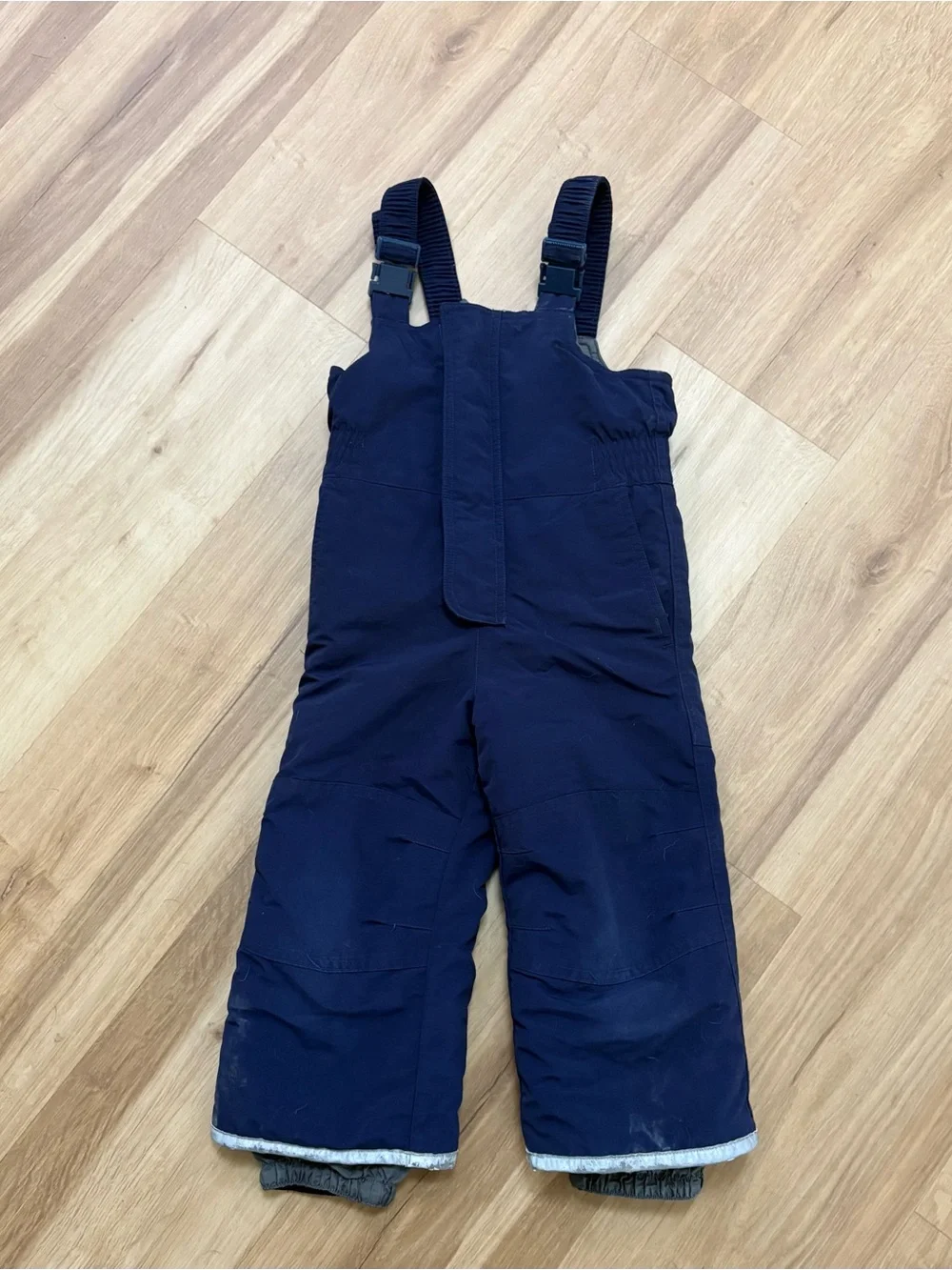 Hanna Andersson Navy Kids Snow Overalls
